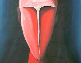 Golem; 75x55; Ölfarbe auf Leinwand