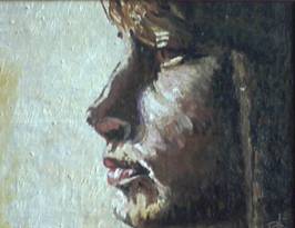 Jana; 30x20; Ölfarbe auf Leinwand